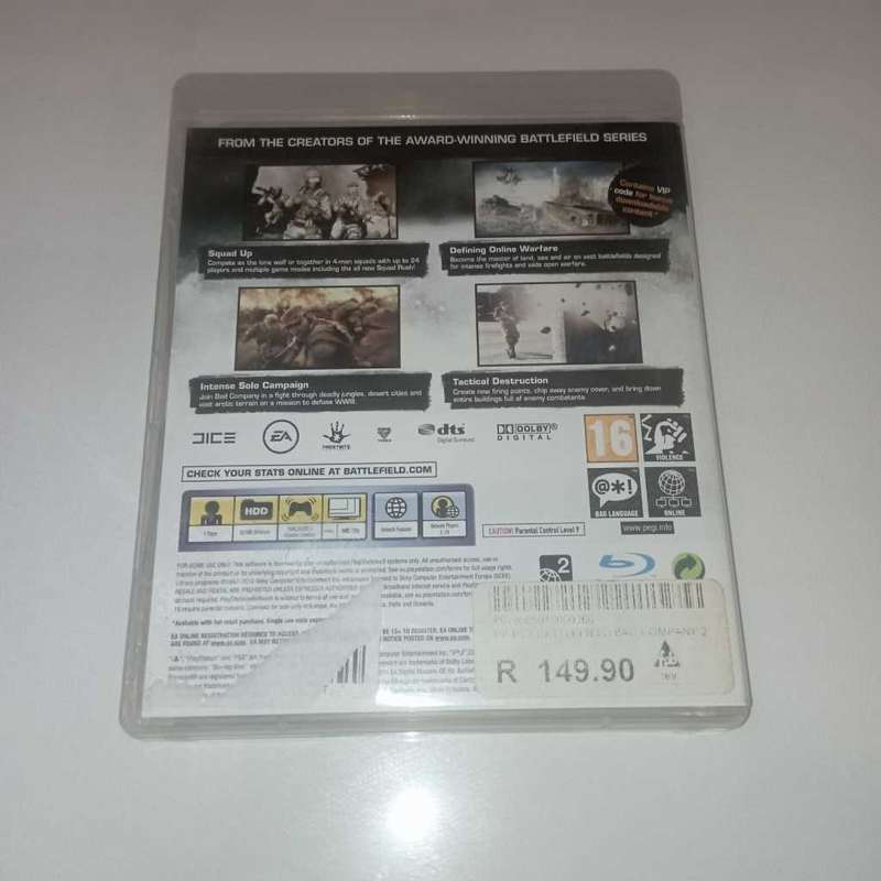 Battlefield: Bad Company 2 [PS3]  **CIB**
